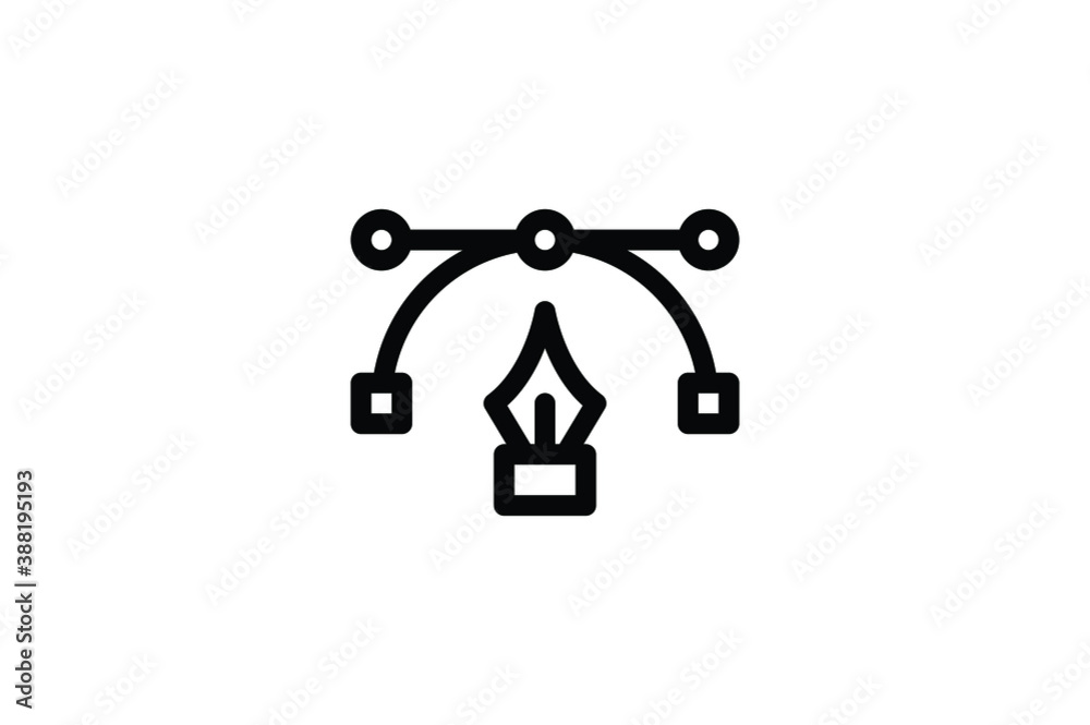 Printing Outline Icon - Art Printing Outline Icon - Art