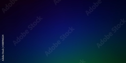 Dark Blue, Green vector abstract backdrop.