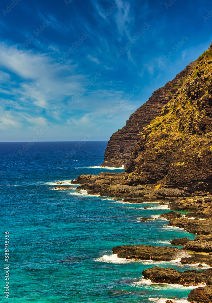 view of Hawaii coast