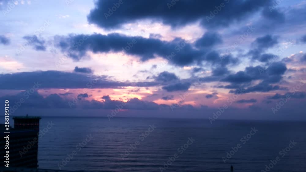 Time lapse of Batumi sunset Time lapse of Batumi sunset