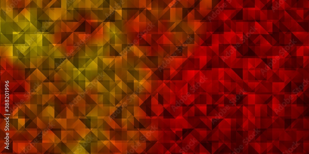 Light Orange vector background with triangles. Light Orange vector background with triangles.