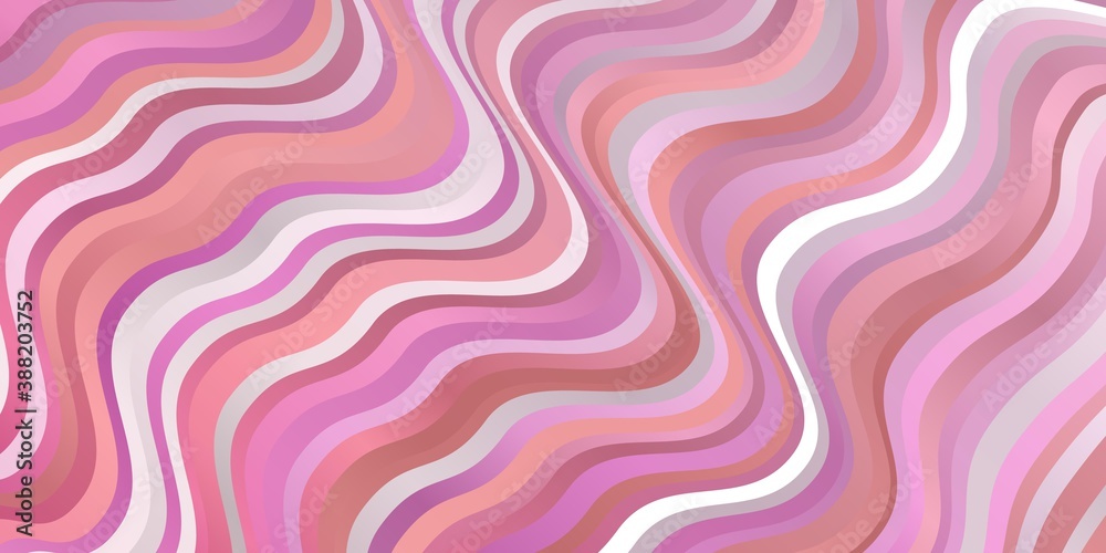 Fototapeta premium Light Pink vector template with lines.