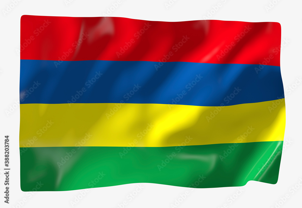 Naklejka premium モーリシャス