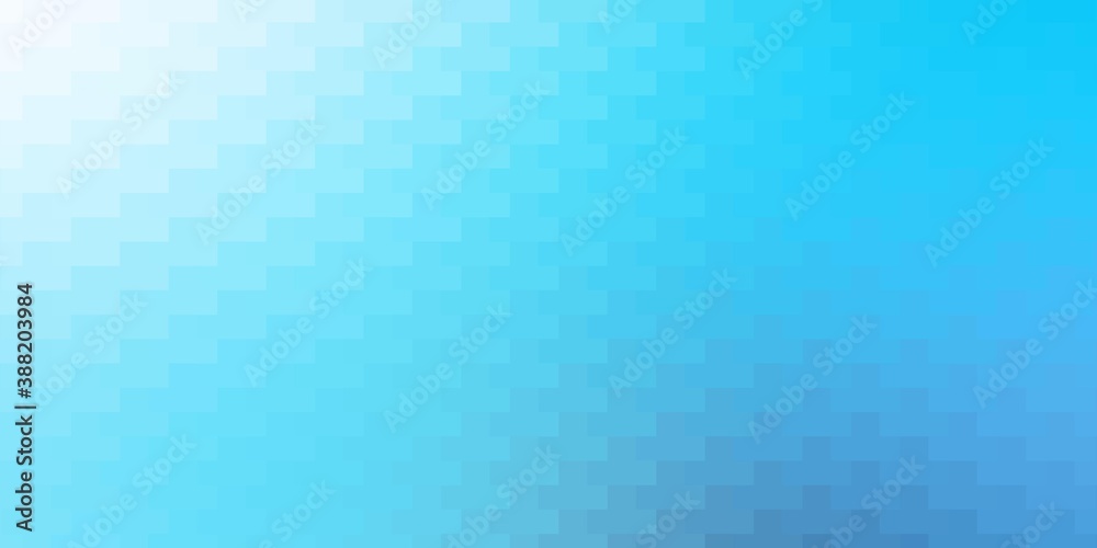 Light BLUE vector texture in rectangular style. Light BLUE vector texture in rectangular style.