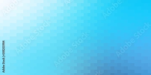 Light BLUE vector texture in rectangular style.