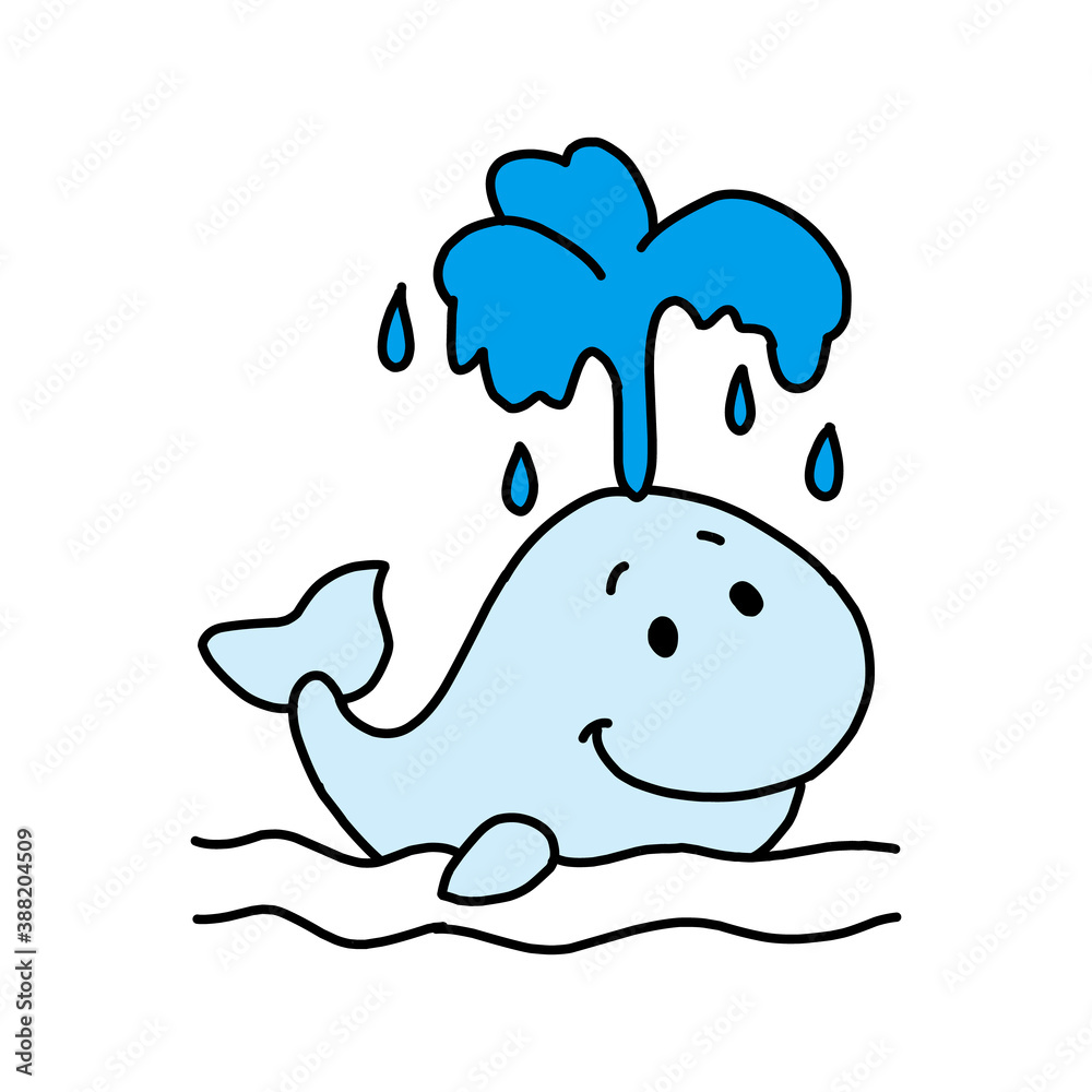 whale icon. whale icon vector flat illustration for graphic and web design isolated whale icon. whale icon vector flat illustration for graphic and web design isolated