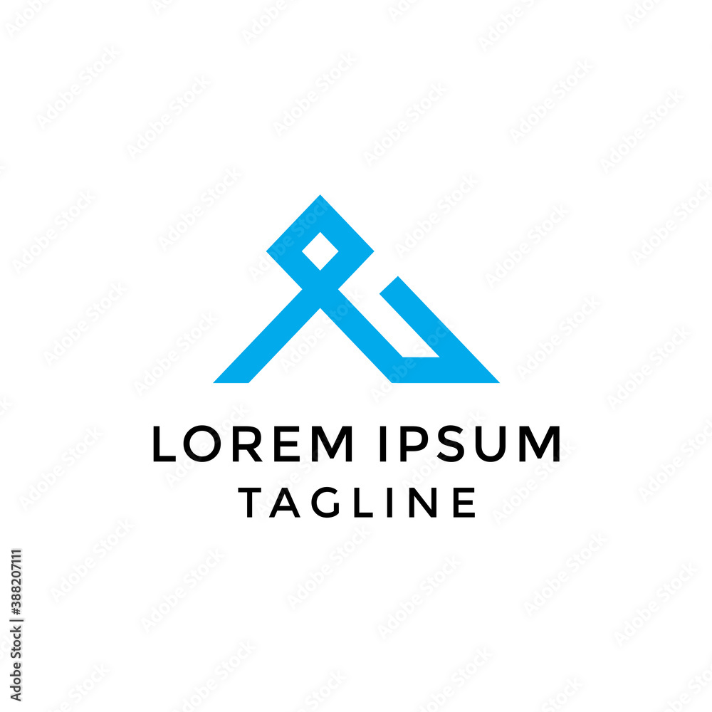 Initial Letter TA, AT Logo Design Template Initial Letter TA, AT Logo Design Template