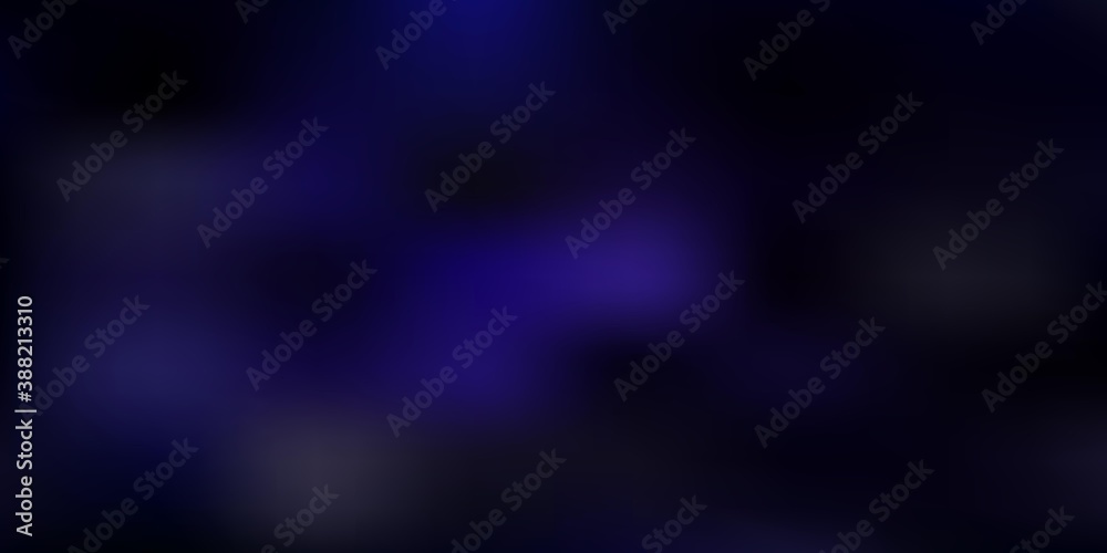 Dark purple vector blurred texture.