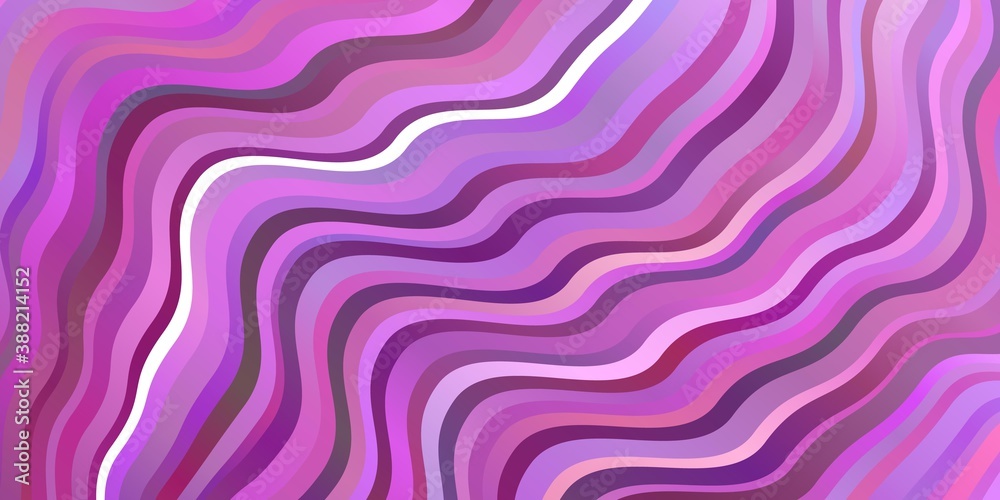 Light Purple, Pink vector background with bows. Light Purple, Pink vector background with bows.