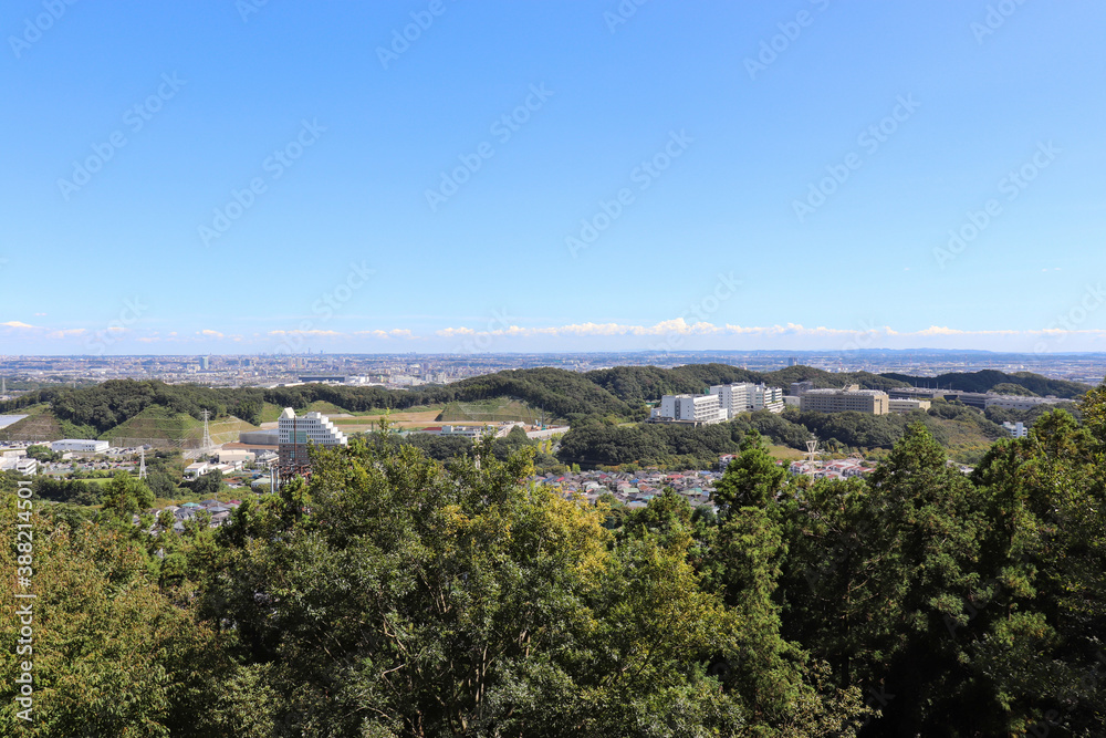 七沢森林公園からの眺望（神奈川県厚木市）
