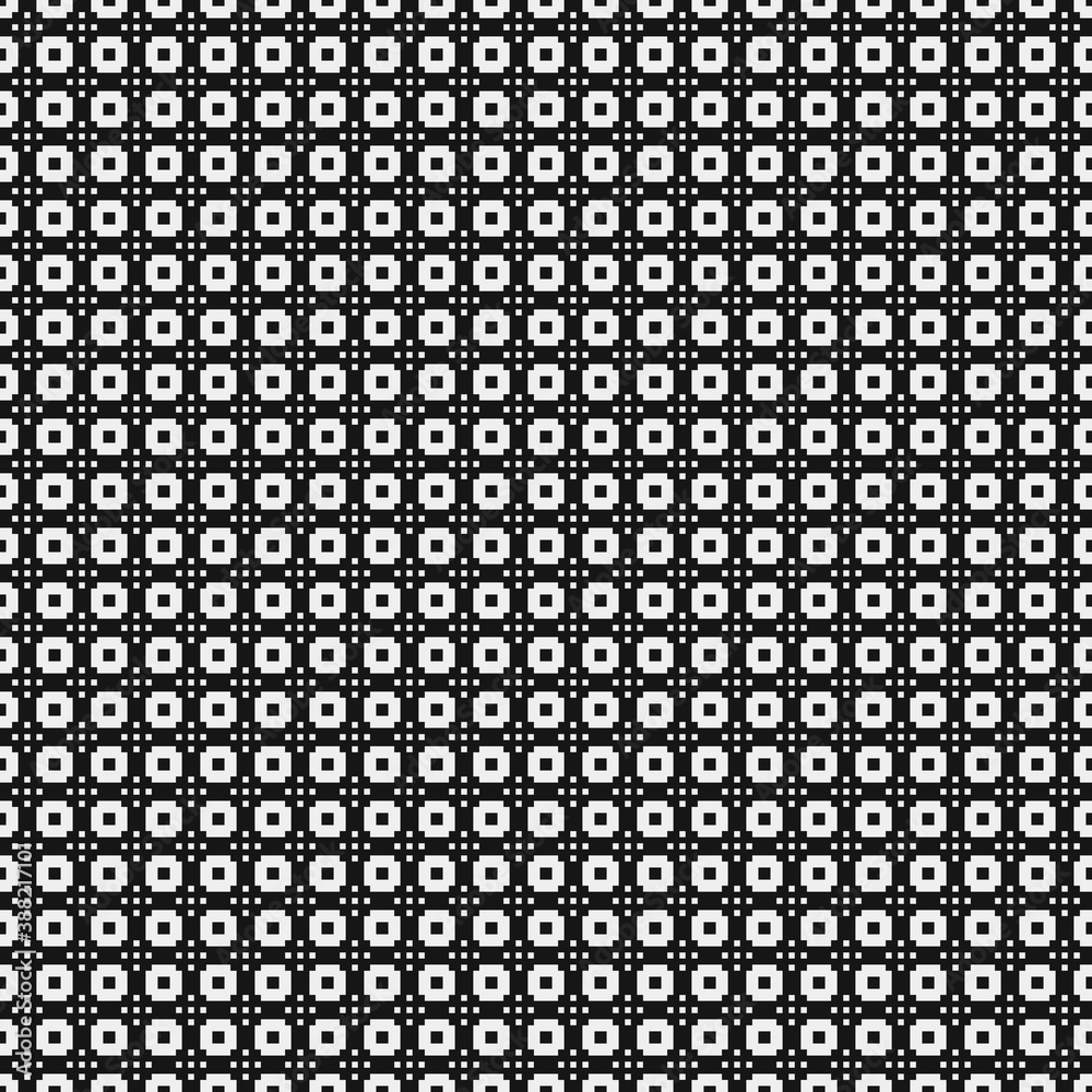 Abstract Cross Pattern Dots Logo generative computational art illustration