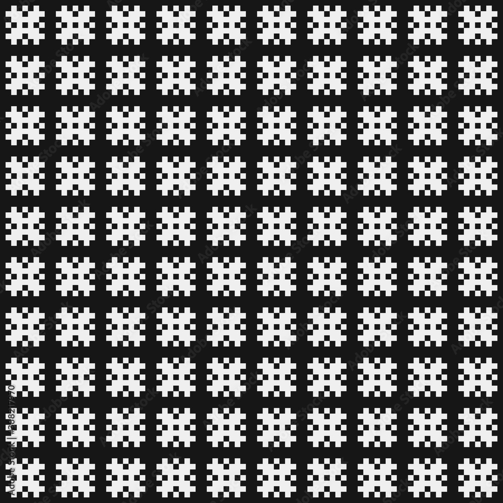 Abstract Cross Pattern Dots Logo generative computational art illustration