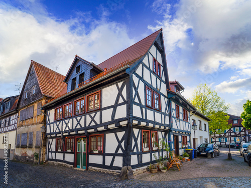 Grünberg Hessen Vogelsberg Deutschland Fachwerk Umgebindehaus Mittelhessen Gießen