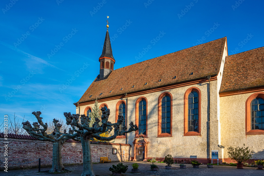 The St. Magdalena Cloister in Speyer in Germany The St. Magdalena Cloister in Speyer in Germany