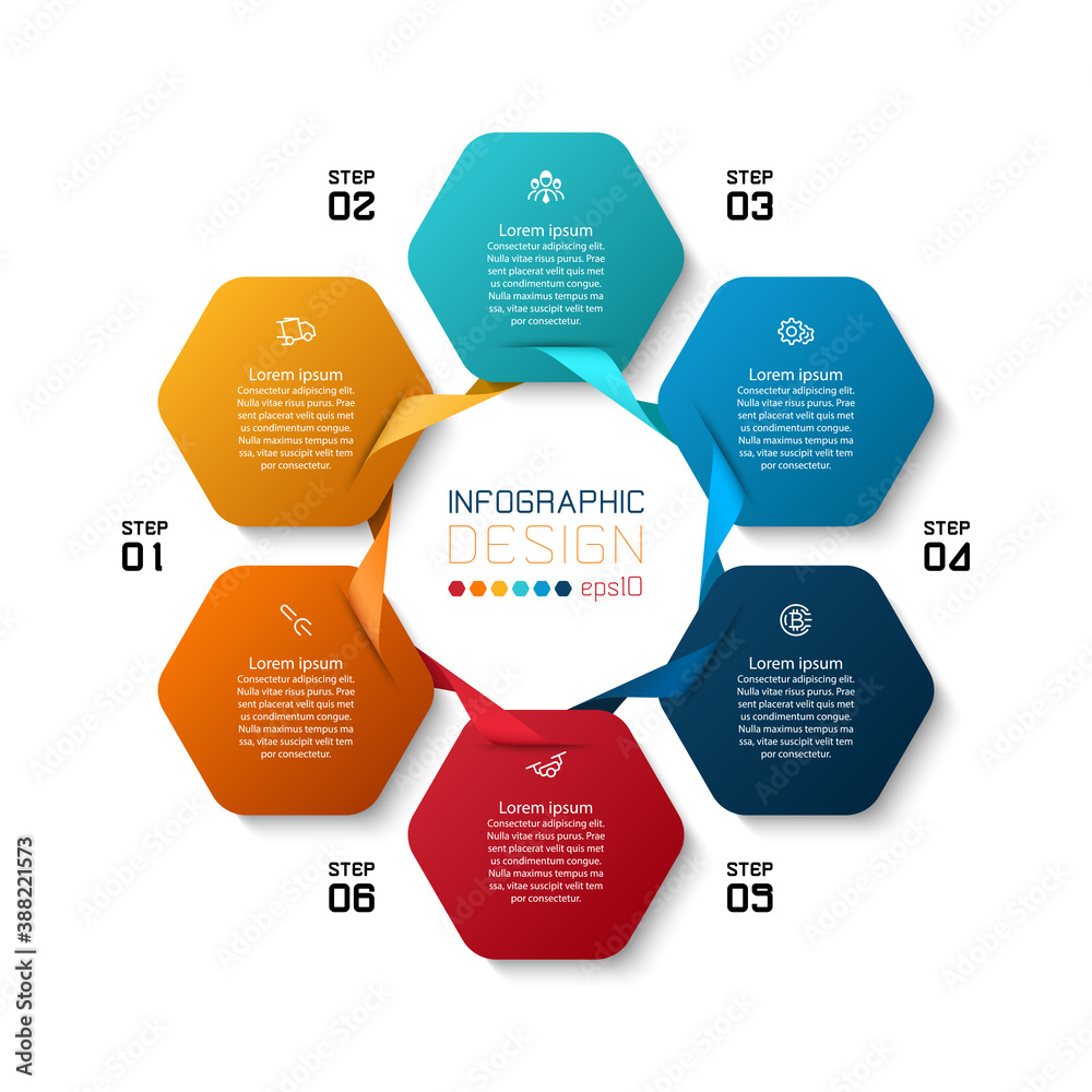 New design hexagon shapes mixed with new ideas use to promoting sales and marketing and business. vector infographic design. New design hexagon shapes mixed with new ideas use to promoting sales and marketing and business. vector infographic design.