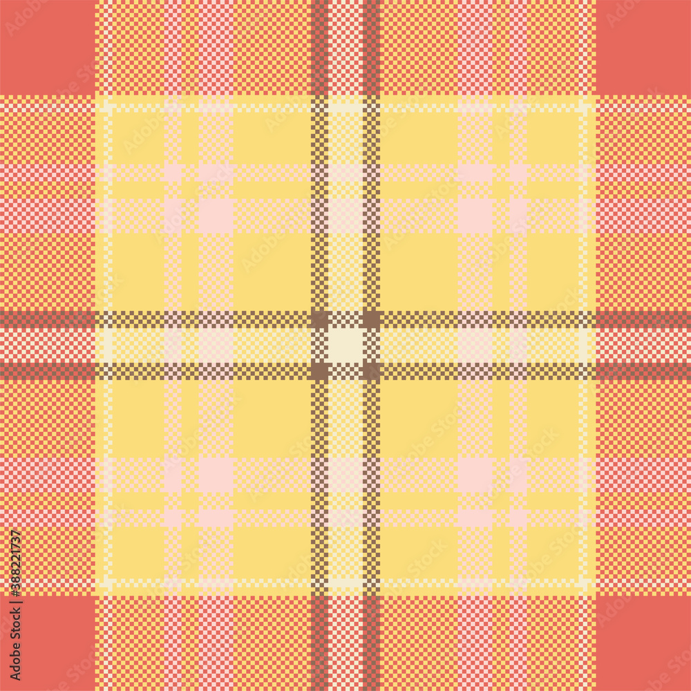 Pixel background vector design. Modern seamless pattern plaid. Square texture fabric. Tartan scottish textile. Beauty color madras ornament. Pixel background vector design. Modern seamless pattern plaid. Square texture fabric. Tartan scottish textile. Beauty color madras ornament.