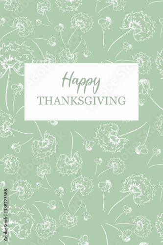 Happy Thanksgiving Card