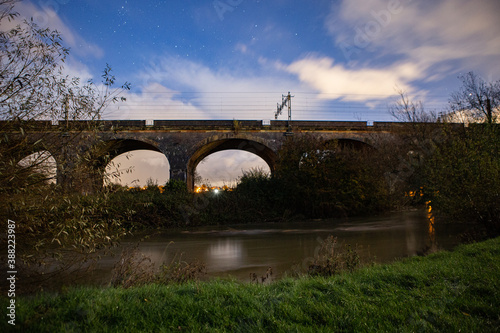bridge over the river