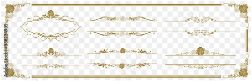 illustration of  frame set  Vector
