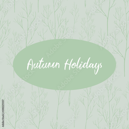 Autumn Holiday Card