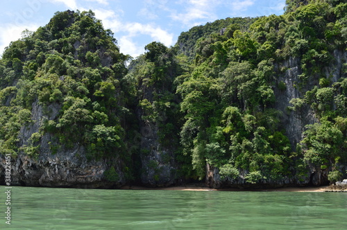Sailing among the stunning islands and beaches in Thailand s beautiful turquoise Andaman Sea