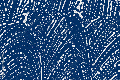 Suds soap foam bubble on black. White liquid abstract shampoo background. Clean water bath texture. Macro soft surface detergent pattern.
