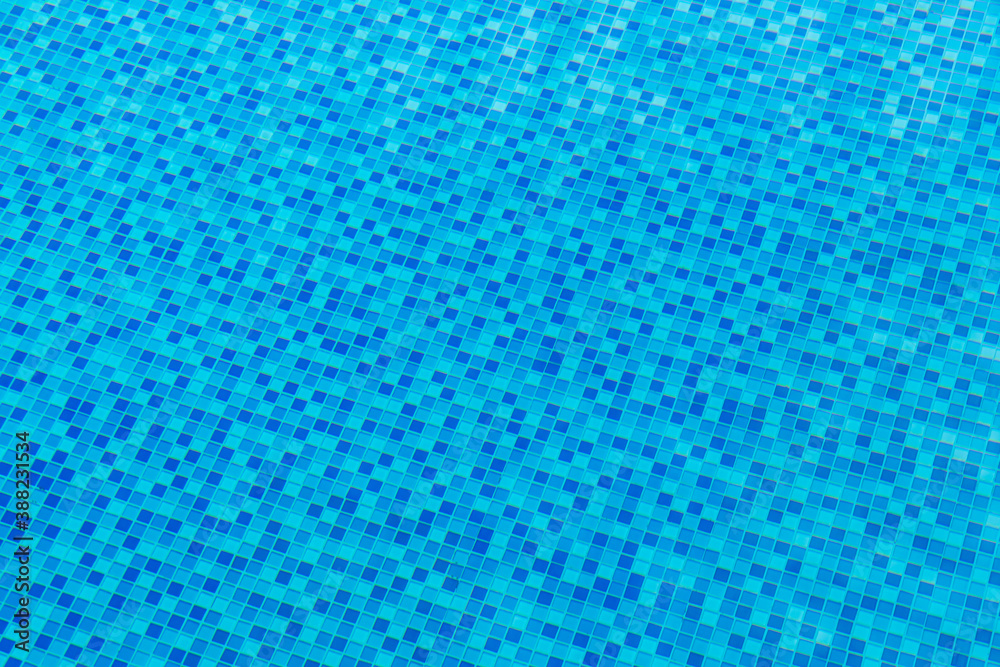 swimming pool with tile texture surface
