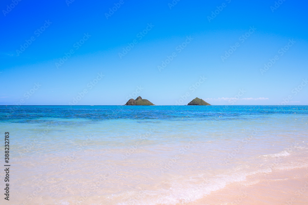 Lanikai beach, Kailua, Oahu, Hawaii Lanikai beach, Kailua, Oahu, Hawaii