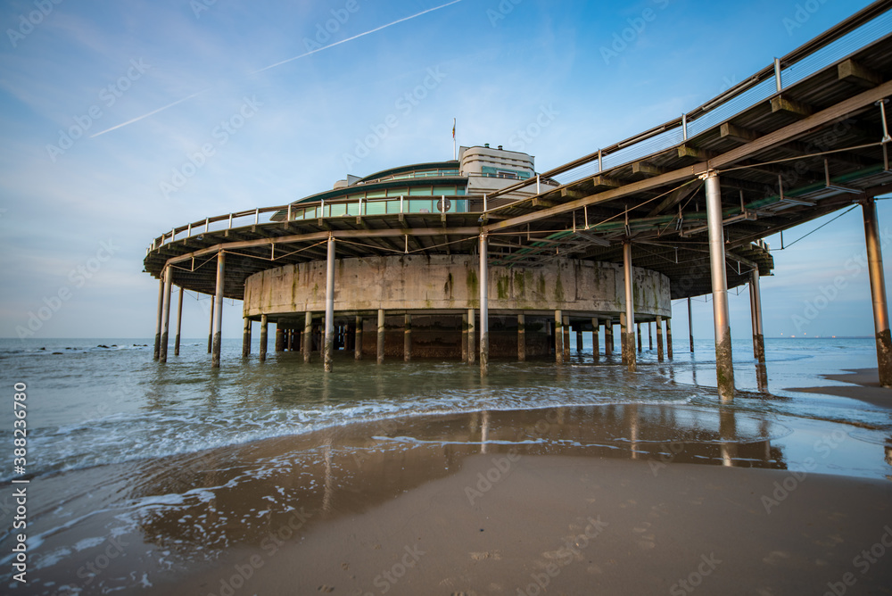 Belgium pier Blankenberge