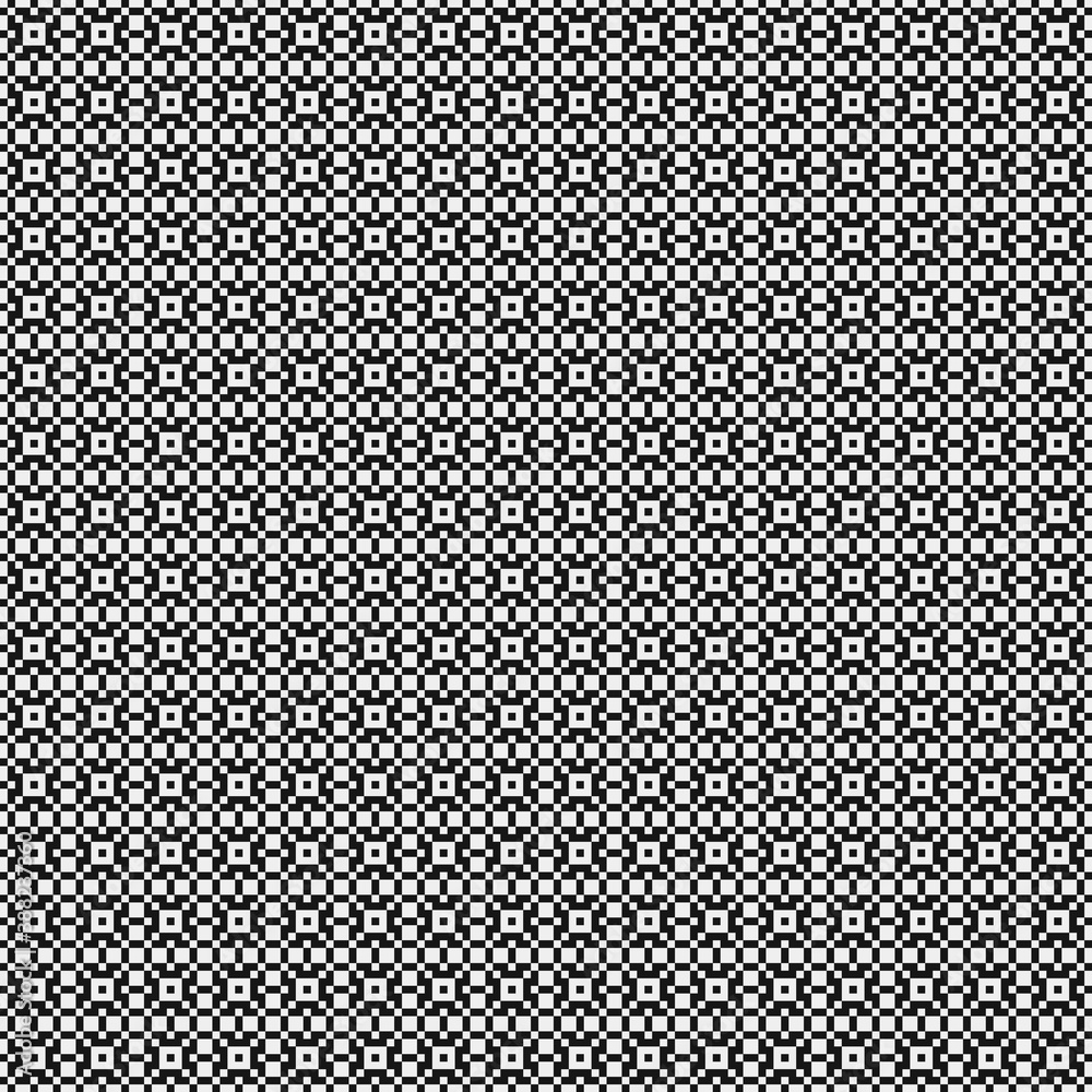 Abstract Cross Pattern Dots Logo generative computational art illustration