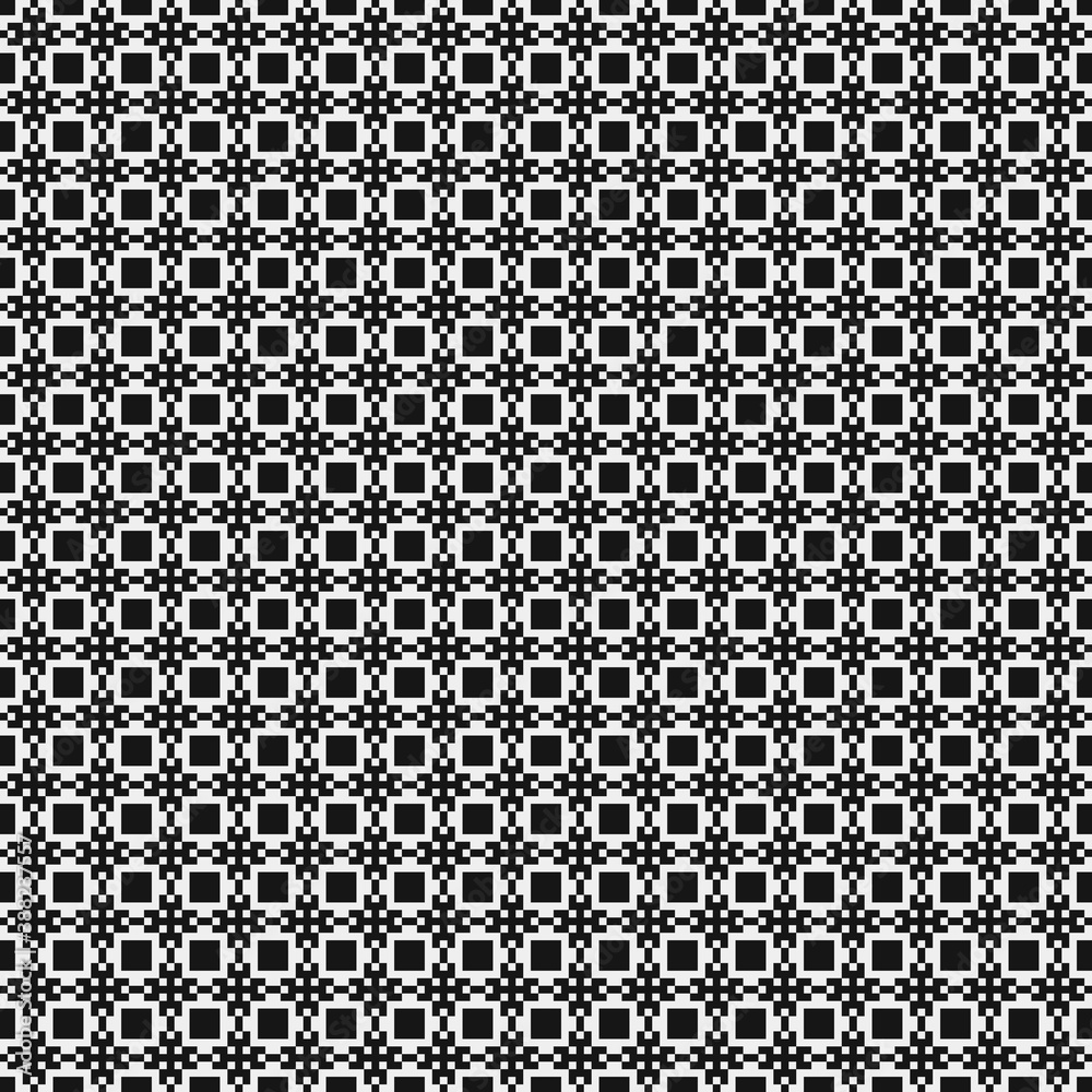 Abstract Cross Pattern Dots Logo generative computational art illustration