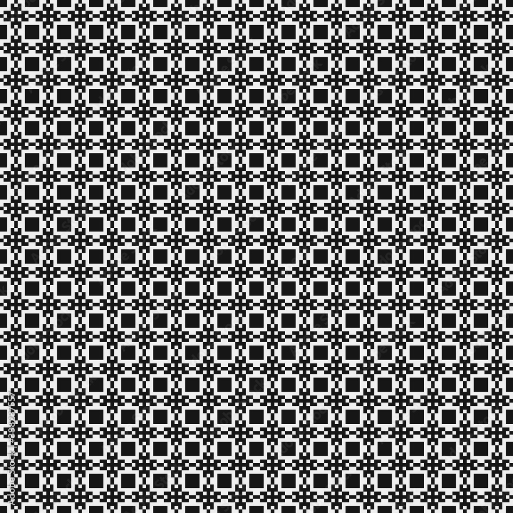 Abstract Cross Pattern Dots Logo generative computational art illustration