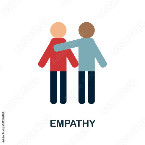 Empathy icon. Simple element from core values collection. Creative Empathy icon for web design, templates, infographics and more