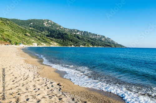 Fototapeta Naklejka Na Ścianę i Meble -  Agios Georgios beach on Corfu island, Greece