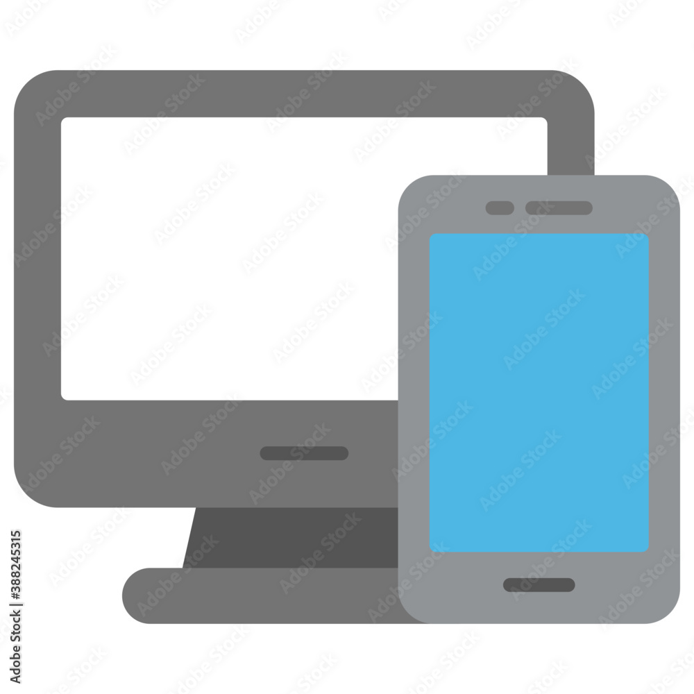 Icon describing and android mobile and android tv have remote access via internet, internet-connected devices
Icon describing and android mobile and android tv have remote access via internet, internet-connected devices