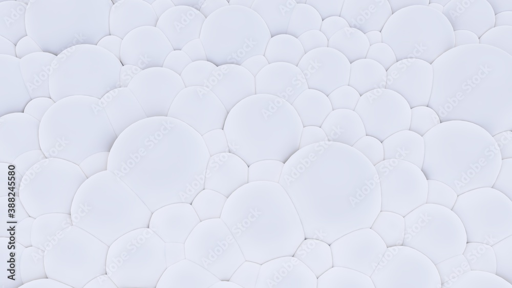 Abstract background of white balls 3d illustration Abstract background of white balls 3d illustration