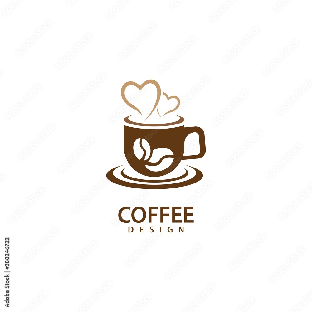 Coffee love logo images