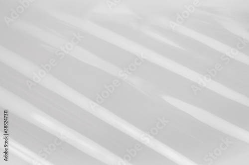 White plastic film wrap texture background