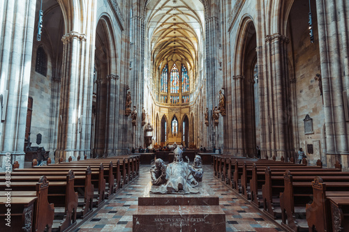 interior of church