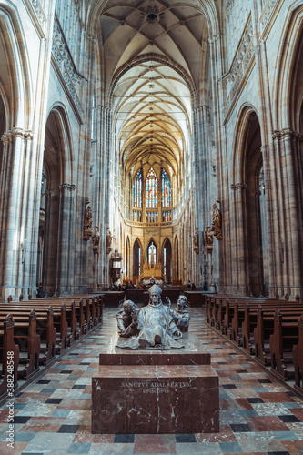 interior of the cathedral of st john the baptist church © Maxim