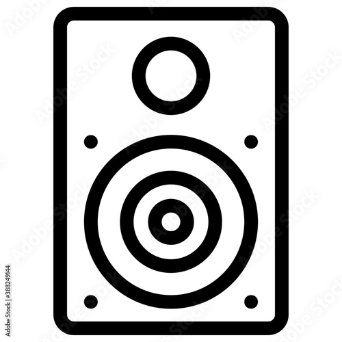
Musical hardware device, speaker box
