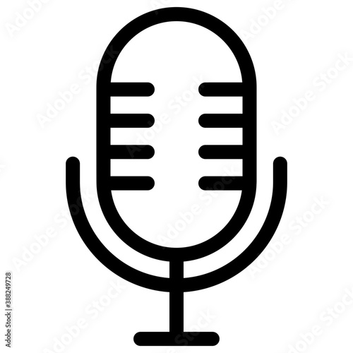 
A device to make sound louder for the listeners called microphone
