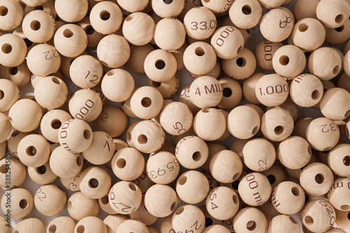 Christmas draw balls of December 22