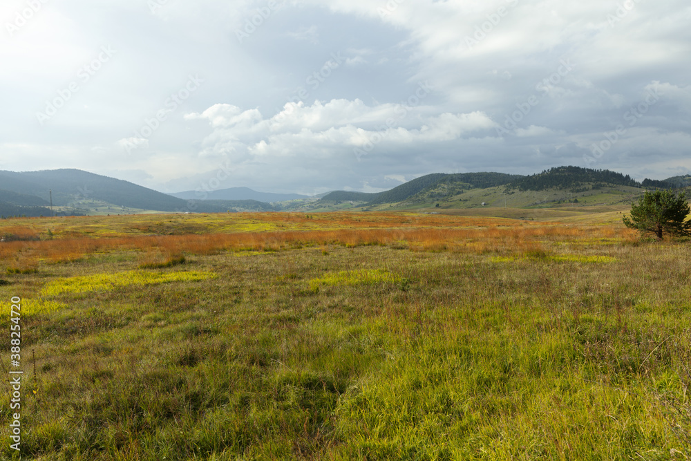 autumn mountain landscape