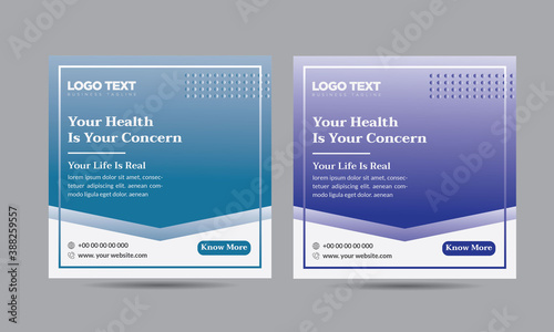 Fotografie Medical Social Media Banner Designs & Templates

template details:
Easy Customization and Editable
2 Color Versions
Full  Vector Eps