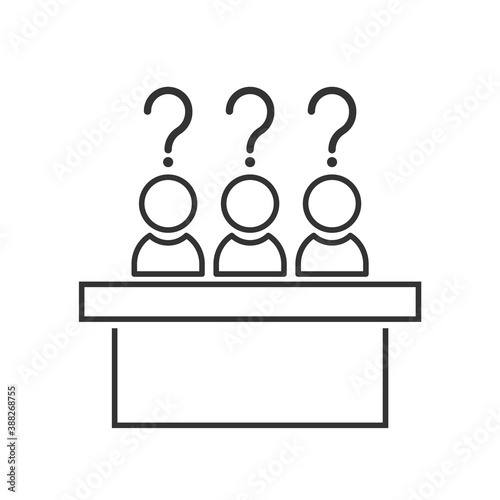 jury group committee icon