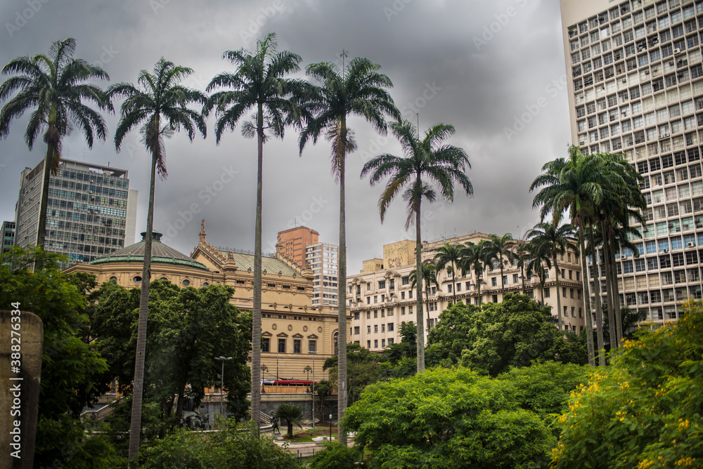 Sao Paolo, Brazil, city centre, downtown