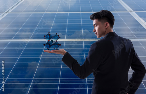 perovskite solar cell Is the energy of the future.Perovskite materials.