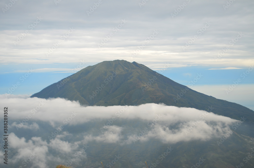 mountain in the morning