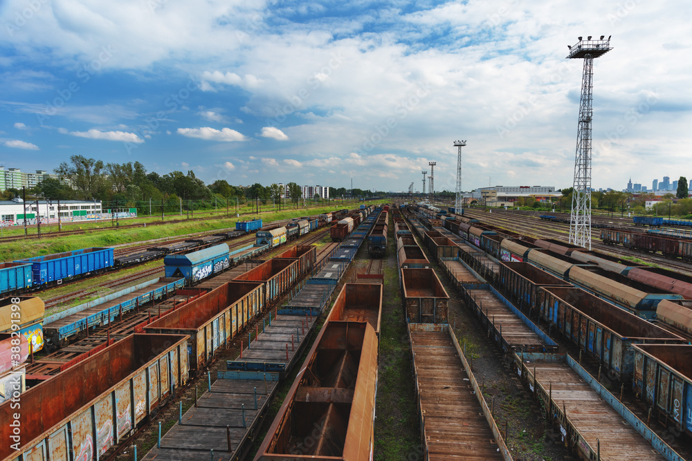 Freight transportation by rail Freight transportation by rail
